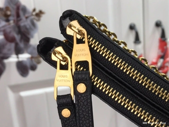 Aaa replica bags ZIP POCHETTE LOUIS VUITTON DOUBLE 0804